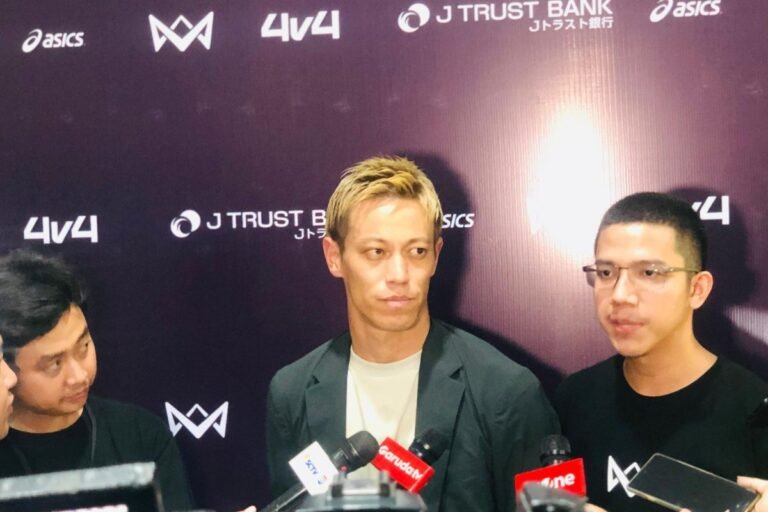 Keisuke Honda: Indonesia Harus Dikalahkan oleh Jepang